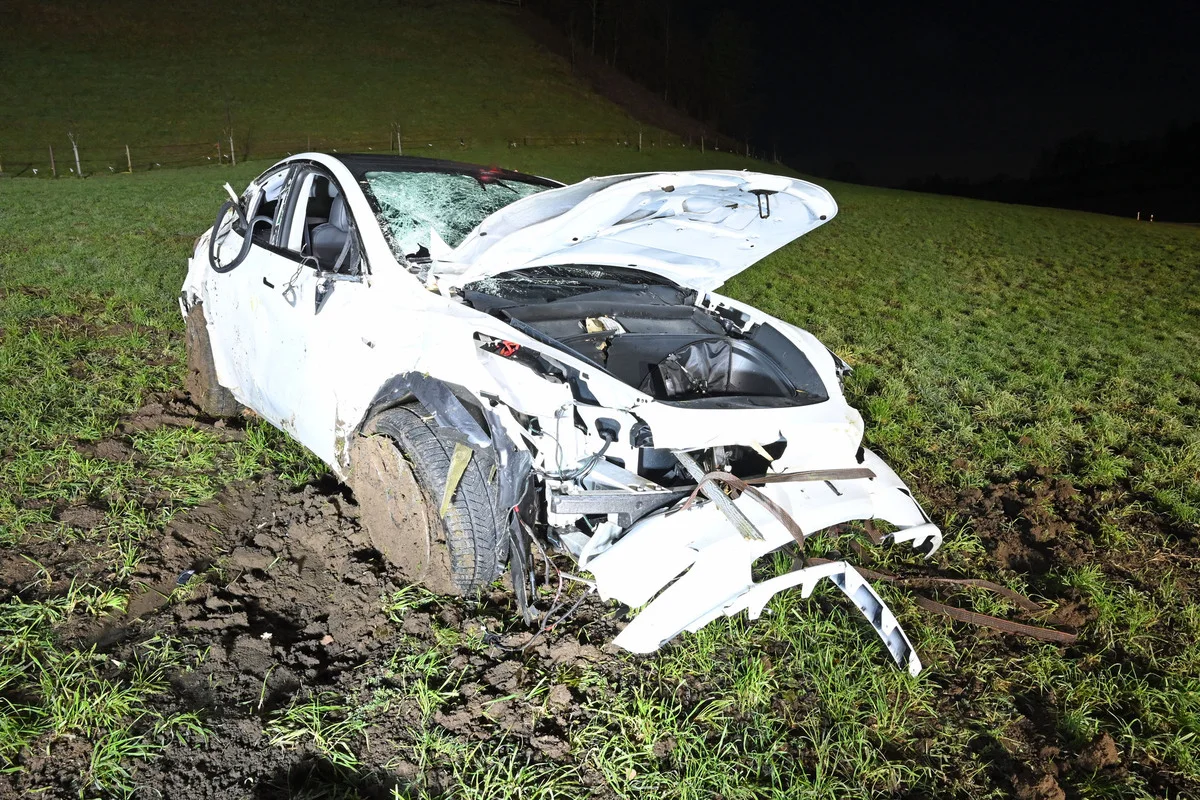 Wolhusen/Adligenswil LU – Von der Strasse abgekommen - Fussgänger angefahren 