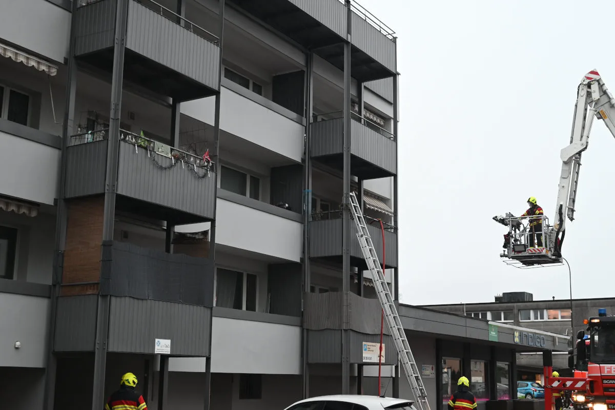 Sargans SG – Brand in Wohnung wegen Adventskranz  