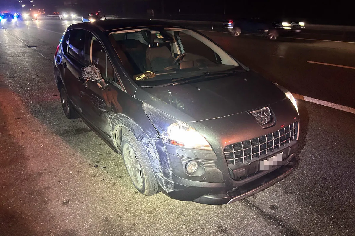 A1 Suhr / Rothrist AG – Zwei Selbstunfälle auf der Autobahn
