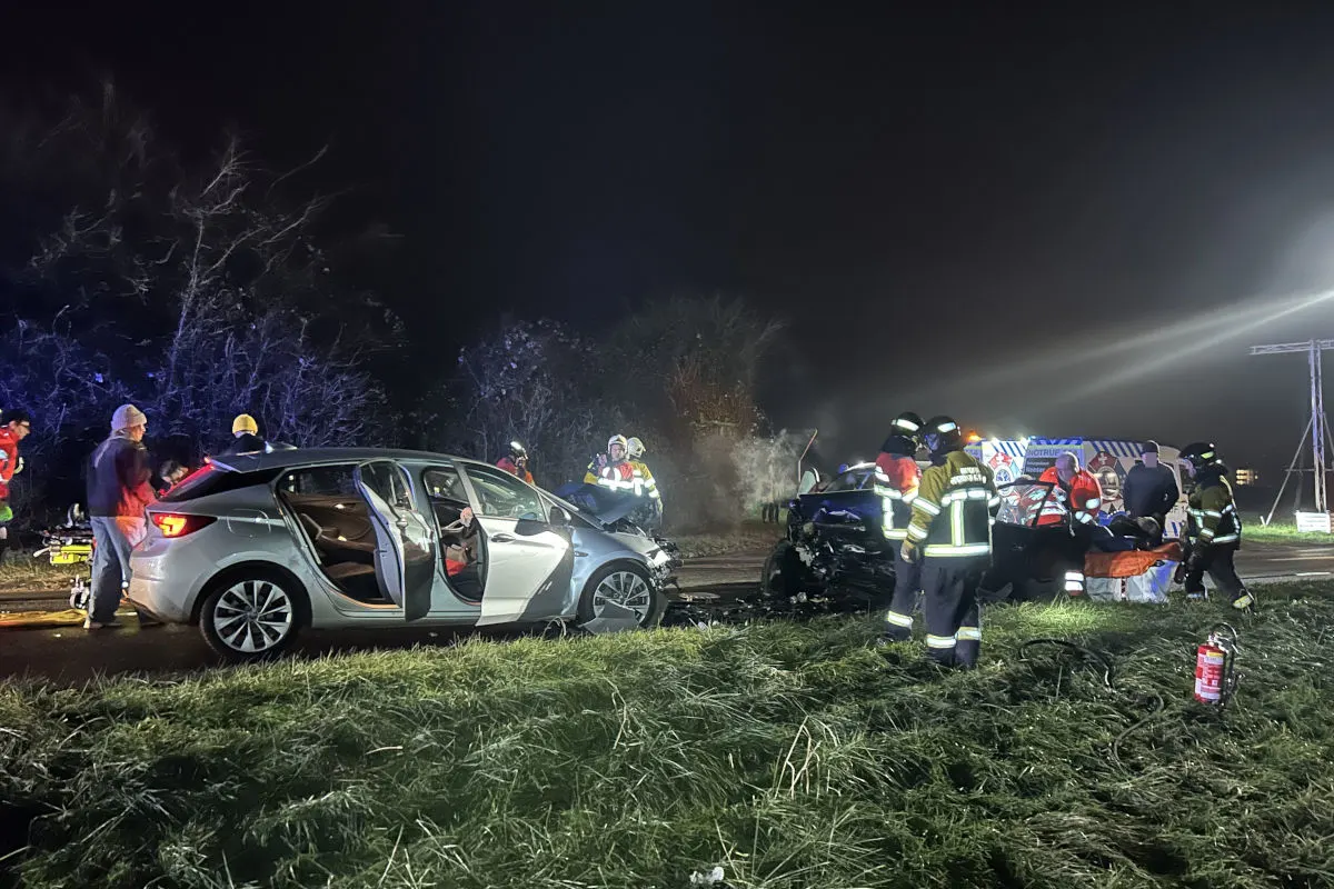 Niederwil AG – Frau nach Frontalkollision schwer verletzt