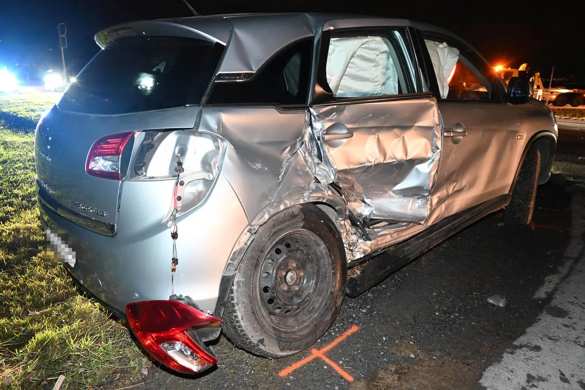 Oberriet SG – Mutter und Kind bei Verkehrsunfall verletzt
