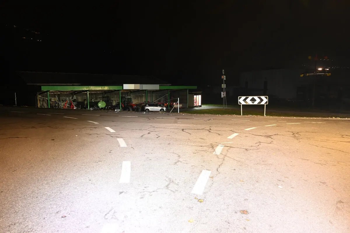Berschis SG – Fahrunfähig Unfall verursacht 