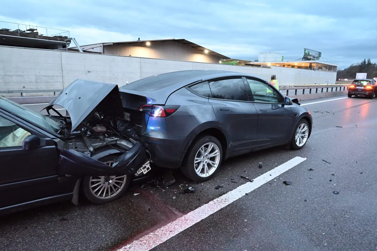 Rheintal SG – Unfälle auf der Autobahn führen zu Stau
