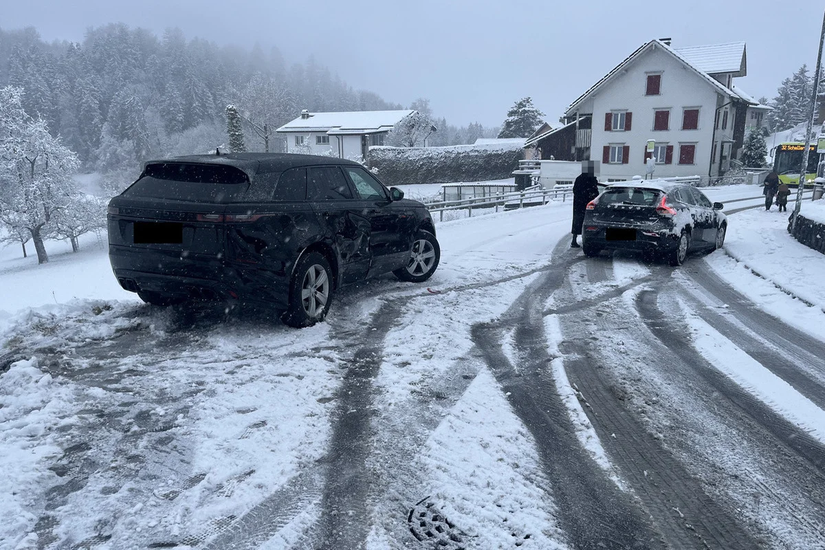 Schellenberg/Nendeln FL – Verkehrsunfälle auf winterlicher Fahrbahn