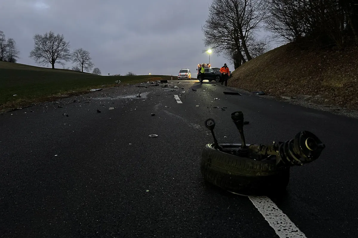 Sarmenstorf AG – Mehrere Verletzte nach Frontalkollision