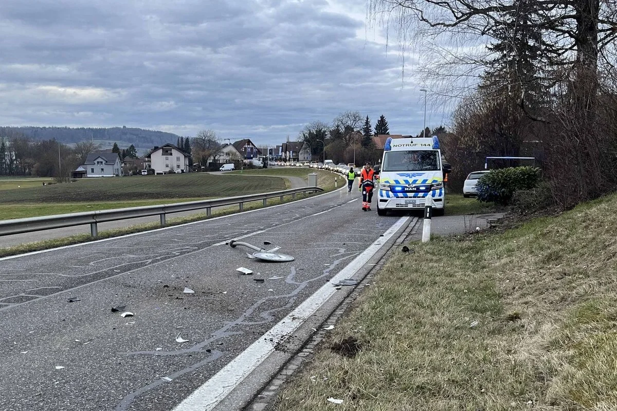 Unfall Sarmenstorf AG - Zu stark beschleunigt und Pedale verwechselt