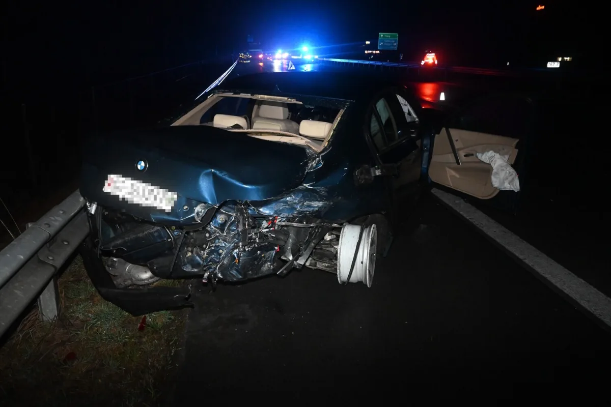 A13 Sennwald SG - Spektakuläre Flucht nach Unfall - Drohne findet Lenker im Wald