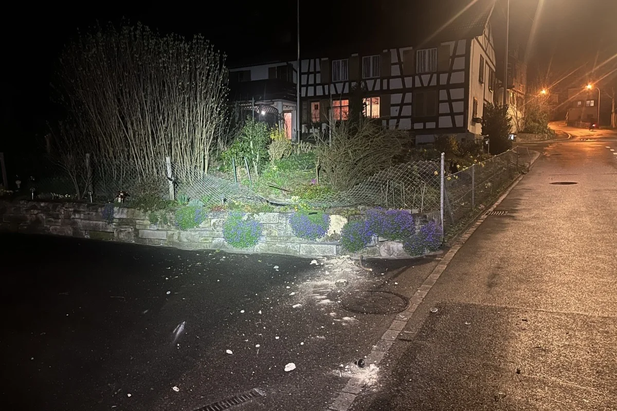 Weinfelden TG – Nach Unfall geflüchtet