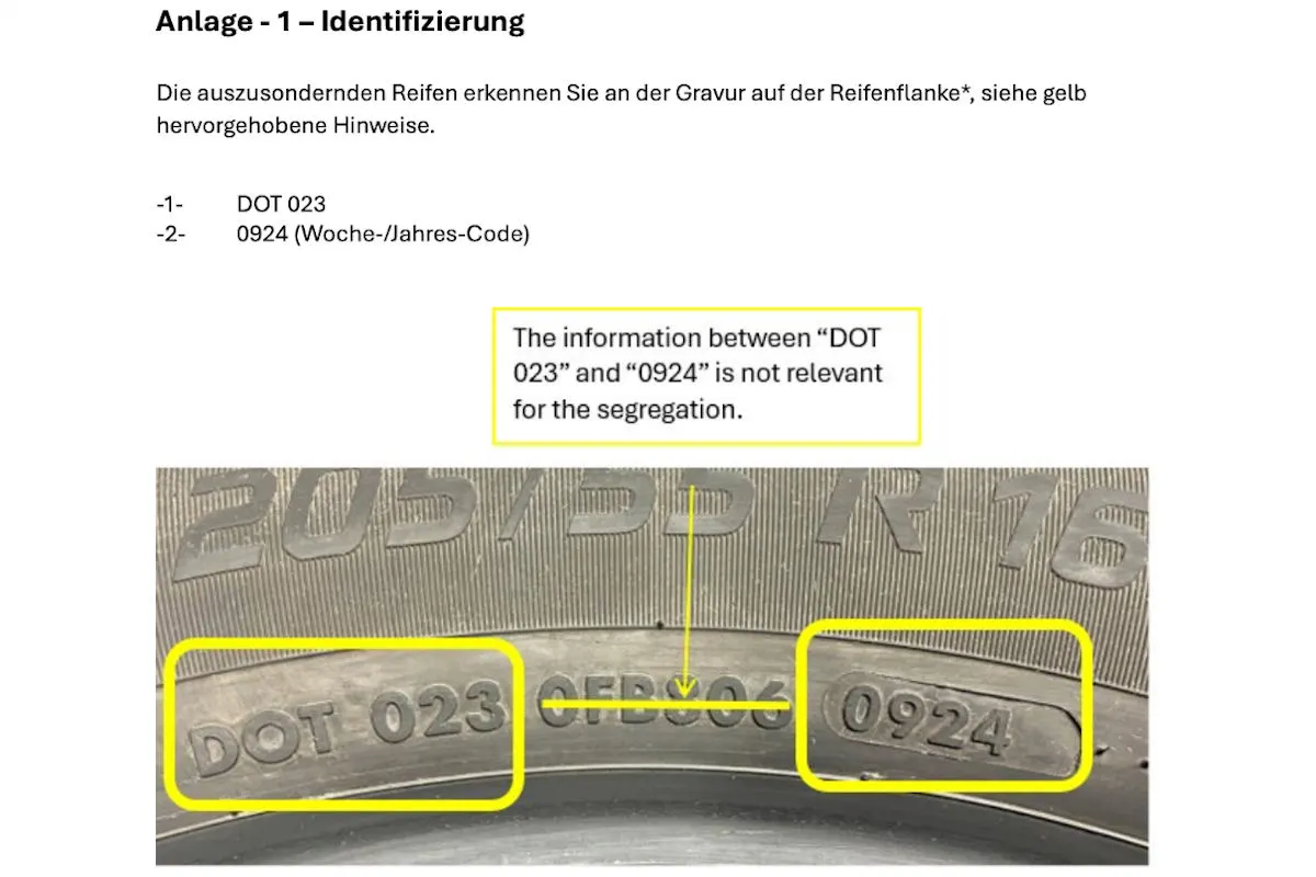 Wegen Unfallgefahr – Apollo Tyres ruft Autoreifen zurück