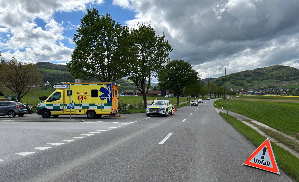 Schinznach Dorf AG – 16-Jähriger bei Unfall verletzt