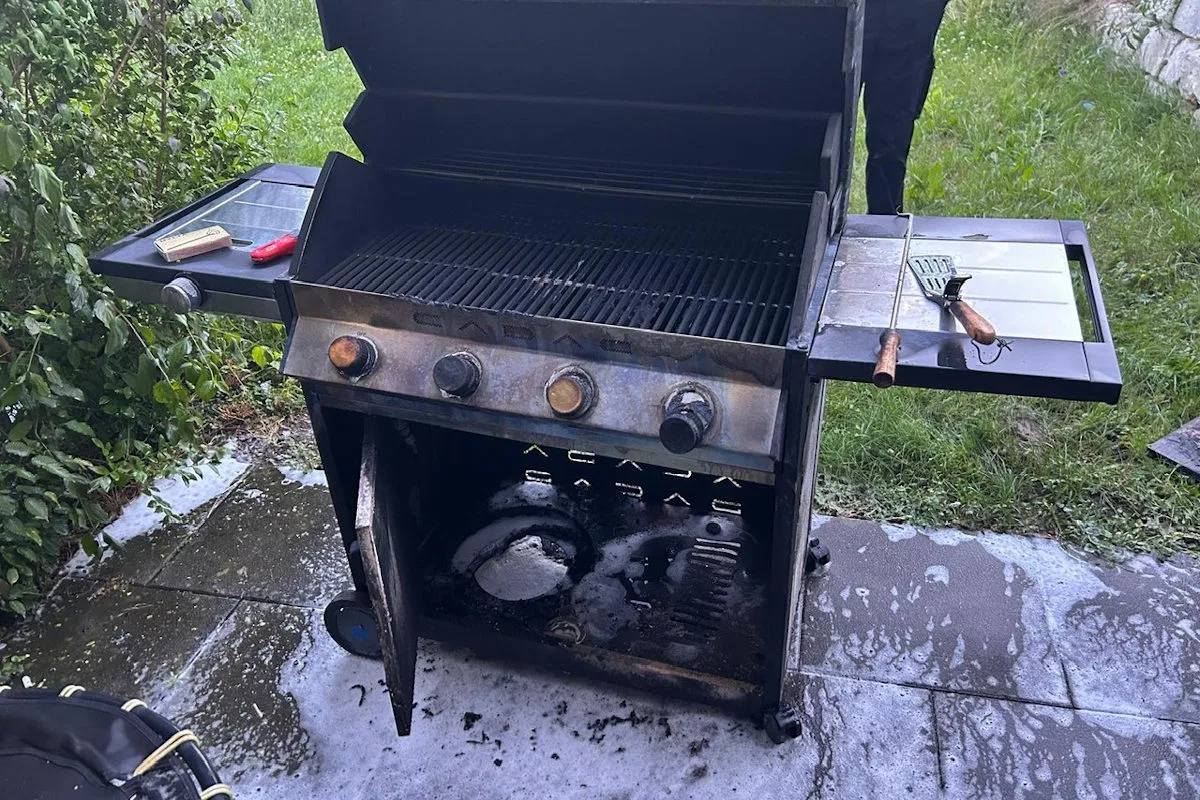 Brand in Schaffhausen – Gasgrill fängt Feuer