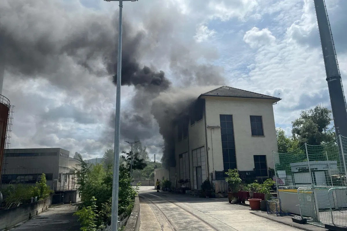 Dornach SO – Brand auf Wydeneck-Areal