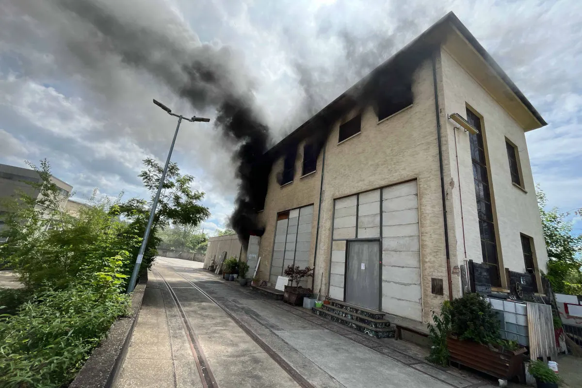 Dornach SO – Brand auf Wydeneck-Areal