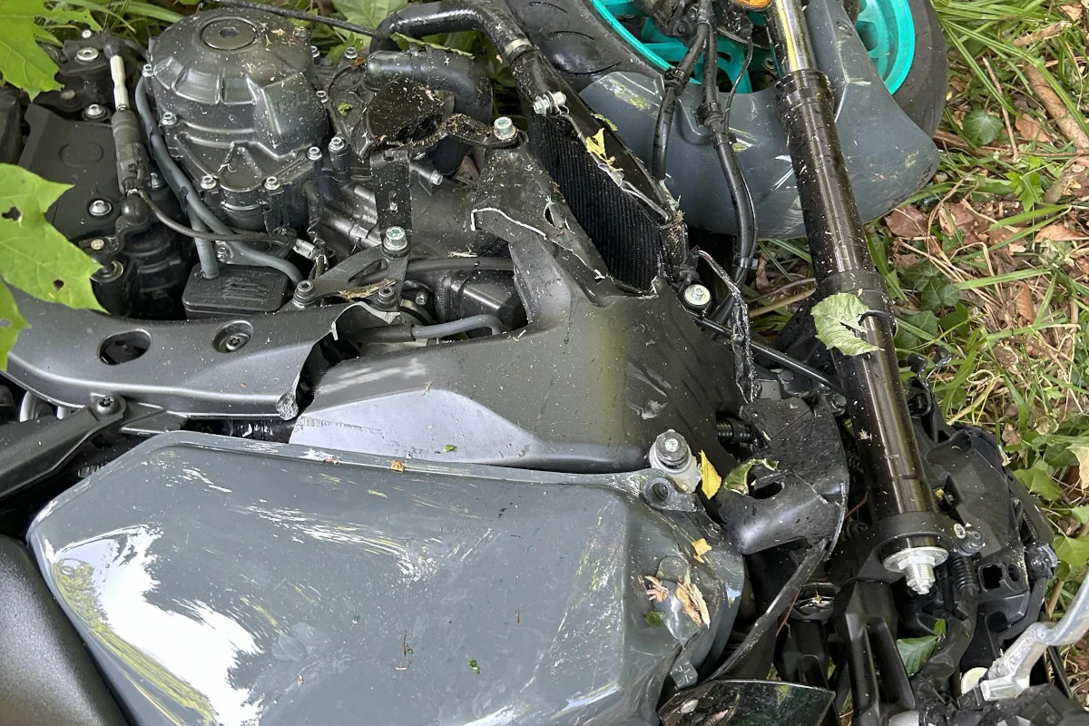 Birrhard AG – 18-Jähriger nach Unfall mit Motorrad in Spital geflogen