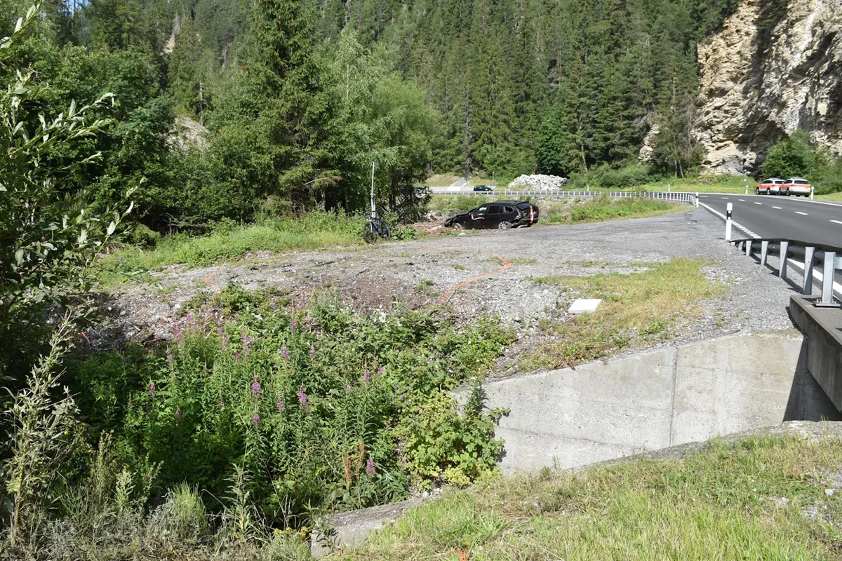 Unfall in Scuol GR – Autofahrer verunfallt alkoholisiert