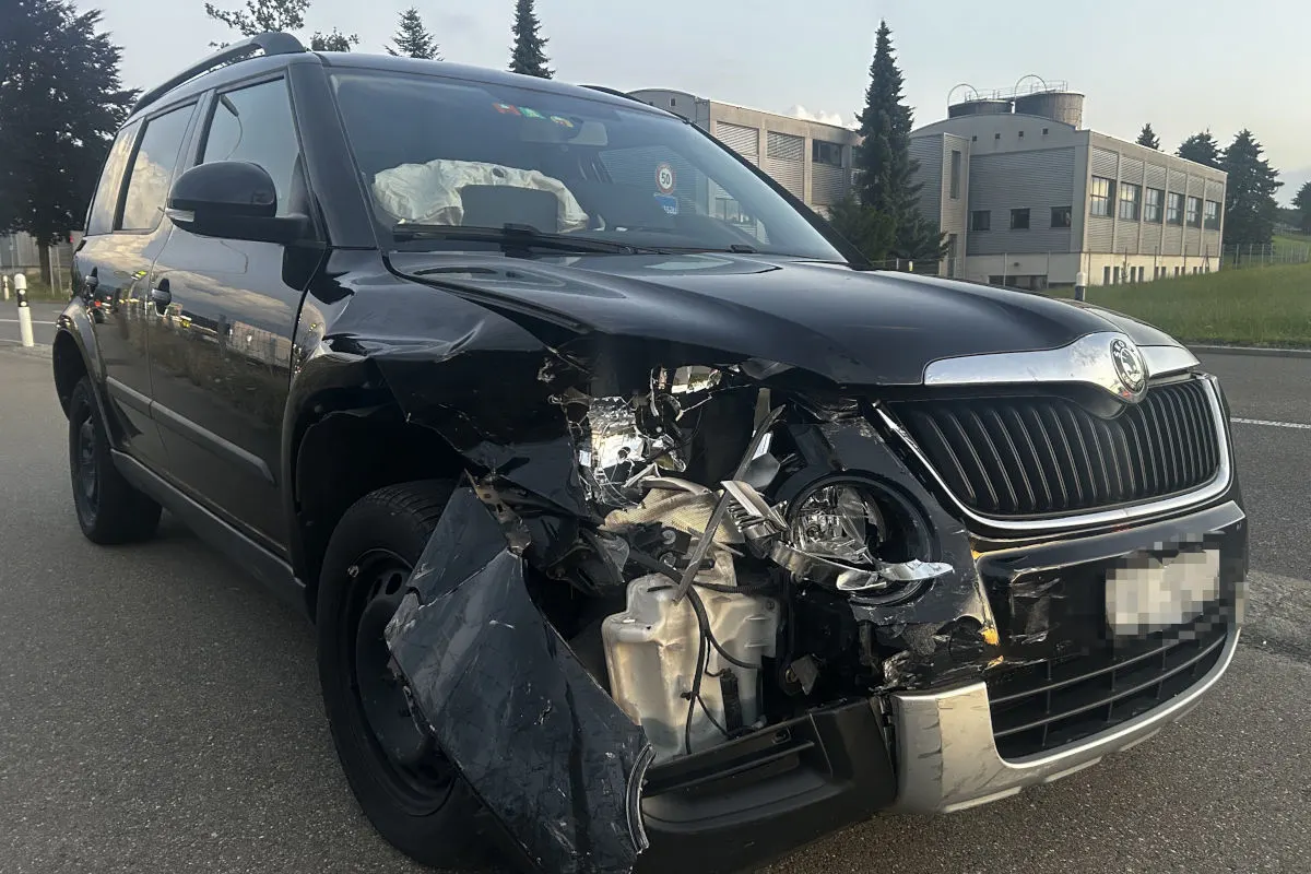 Gossau SG – Automobilist verletzt nach Unfall 