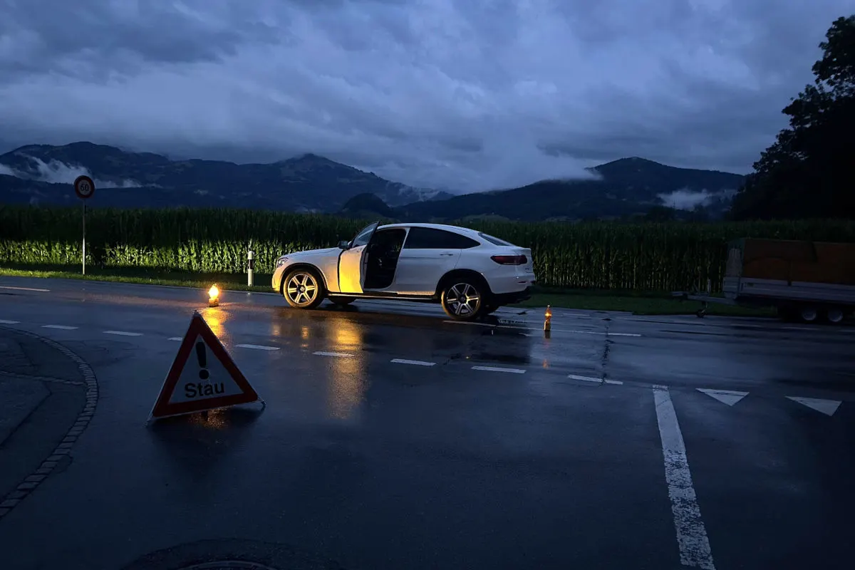 Altstätten SG – Einbrecher rasen mit gestohlenem Audi in Waffenladen