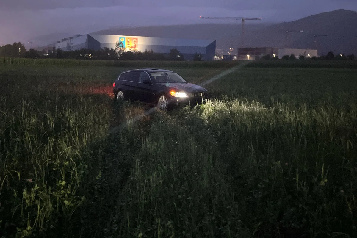 A1 bei Neuendorf SO – Bei Selbstunfall von Autobahn abgekommen