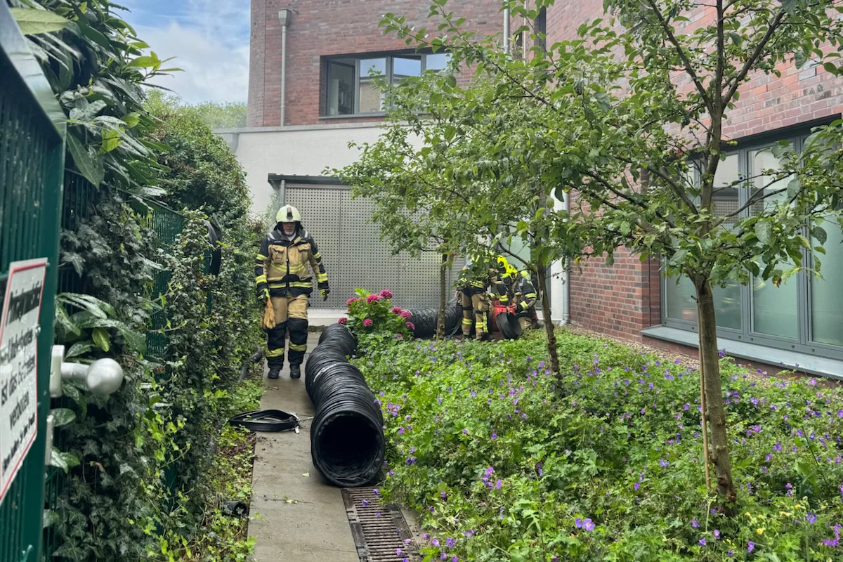 Wedel SH – Kellerbrand in Wohn- und Geschäftshaus