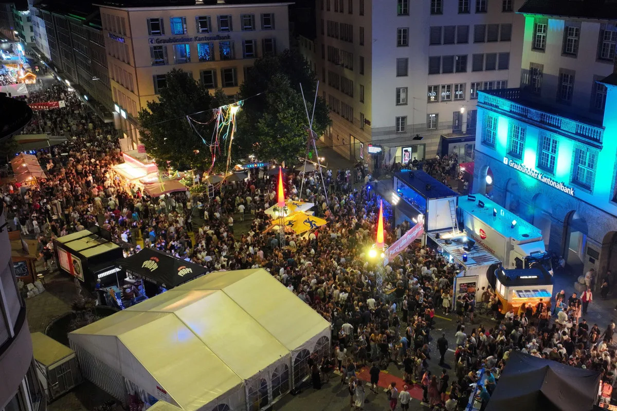 Churer Fest 2025 – Friedliche Stimmung und starke Sicherheitspräsenz