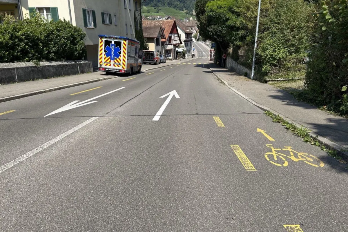 Velounfall in Stein am Rhein SH – Kind und Frau verletzt