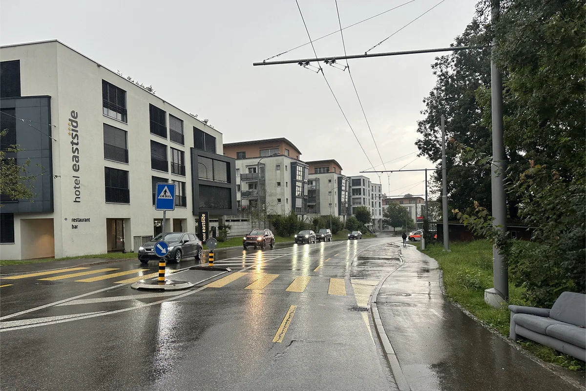 Unfall in St. Gallen – Fussgängerin von Mofa erfasst