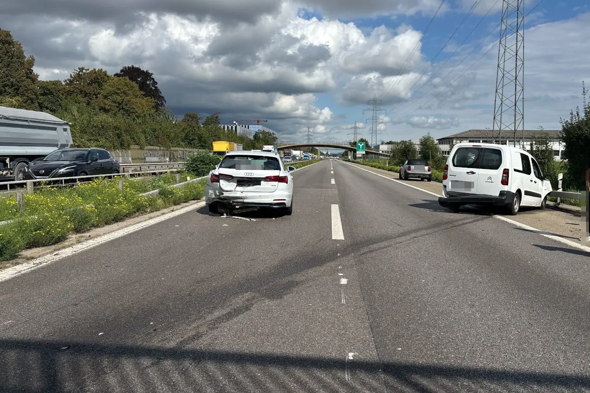 A1 Oberbuchsiten SO – Verletzte Person nach Unfall