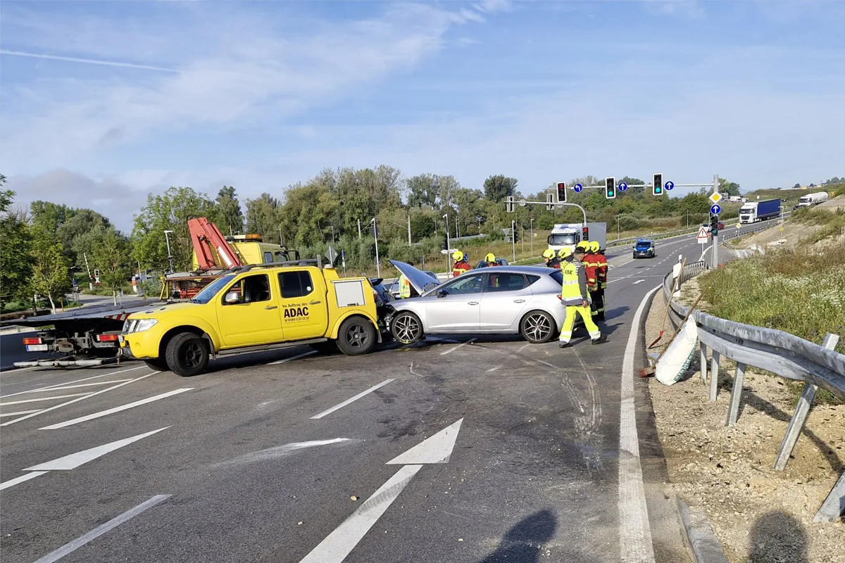 Reichenau BW – Zwei Verletzte bei Unfall von zwei Pkw
