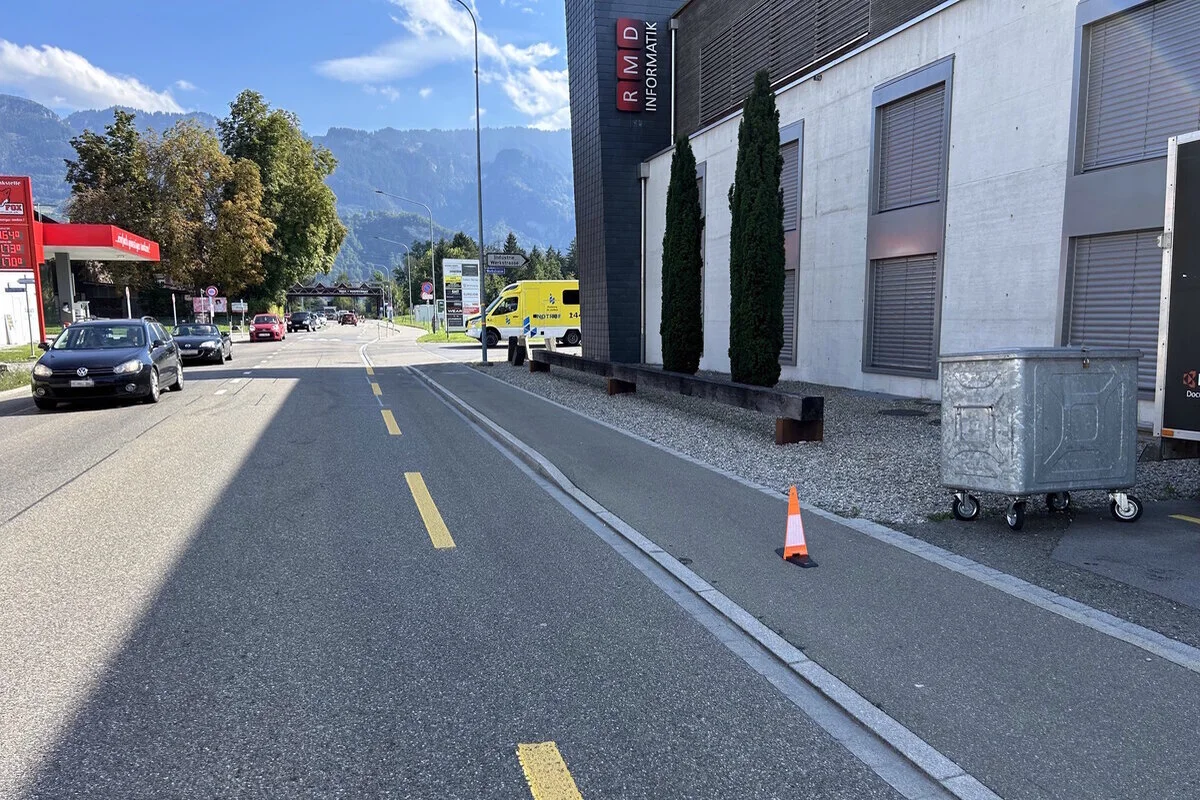 Diepoldsau SG – 8-Jähriger bei Unfall zwischen E-Bike und Scooter verletzt