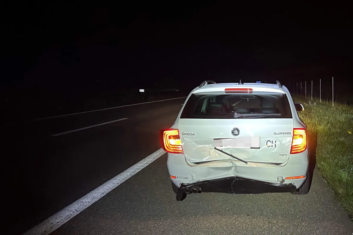 A3 Möhlin AG – Alkoholisierter Lenker verursacht Unfall