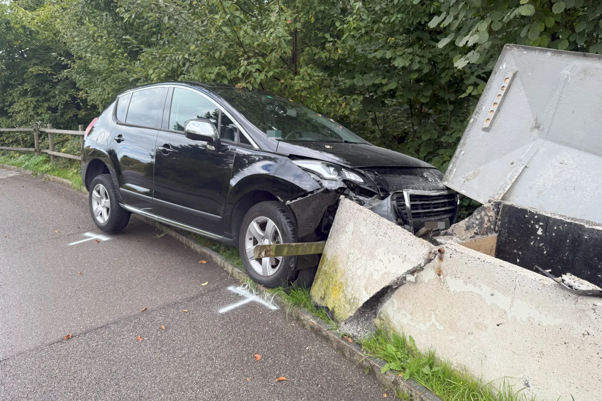 Stadt St.Gallen – Autolenkerin bei Unfall verletzt