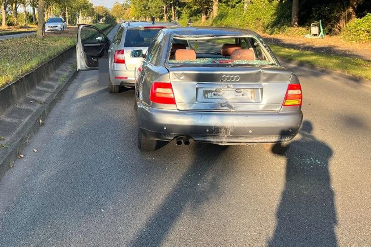 Bielefeld NW – Motorradfahrer bei Auffahrunfall verletzt