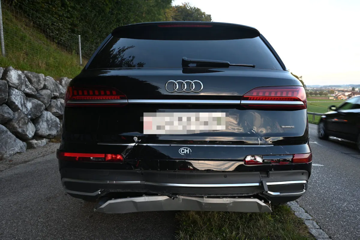 Züberwangen SG – Drei Autos in Unfall verwickelt