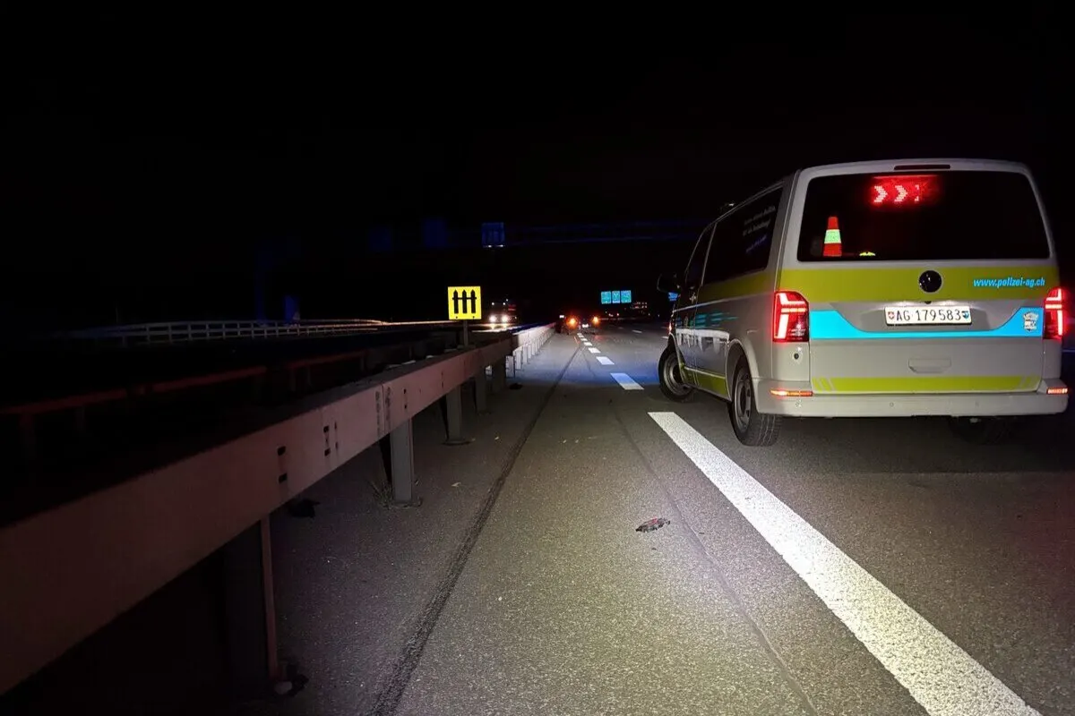 Birmenstorf AG – Junge Lenkerin schläft am Steuer ein und verunfallt