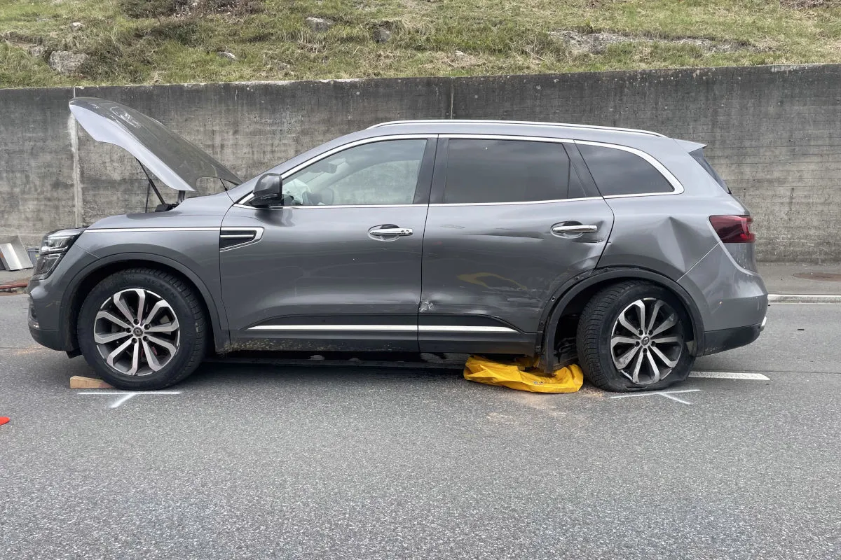 Ebnat-Kappel SG – Unfall nach Sekundenschlaf