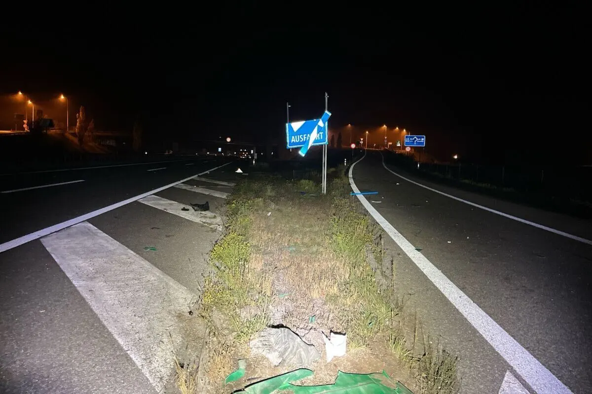 Grenchen SO – Auf der A5 verunfallt