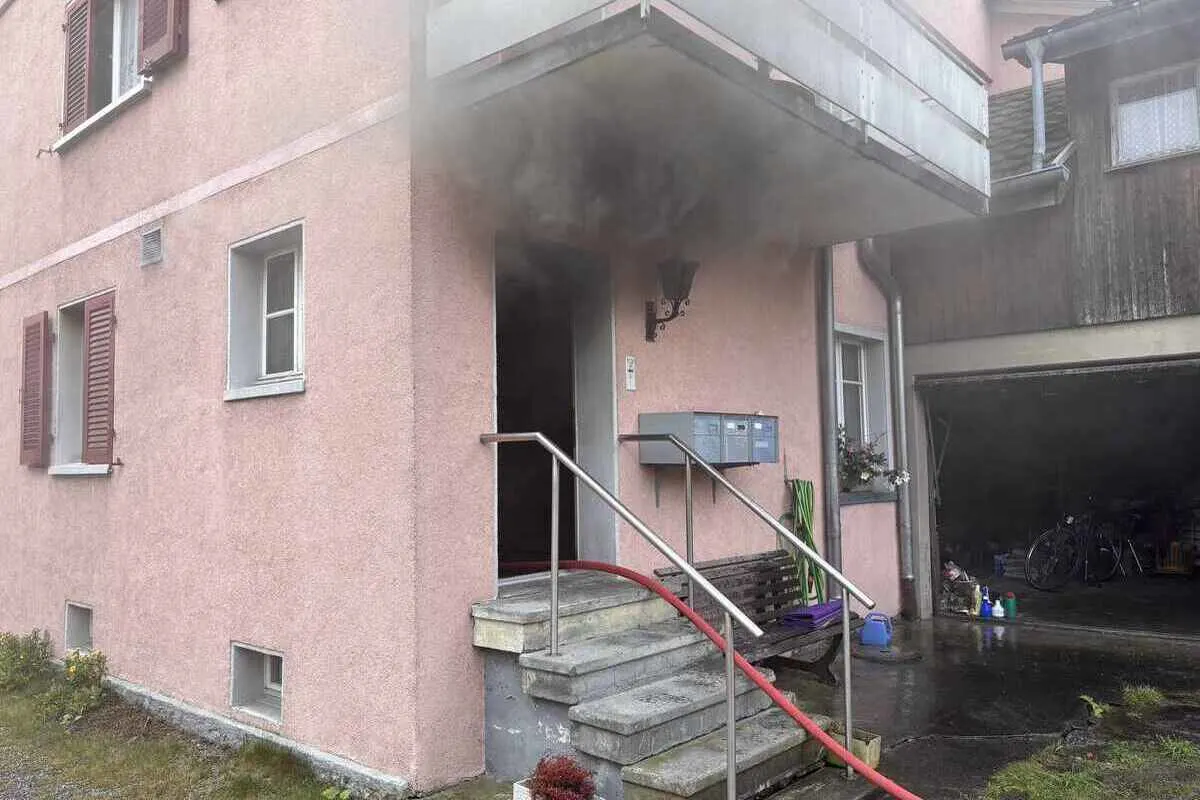 Widnau SG – Wohnung nach Küchenbrand nicht mehr bewohnbar