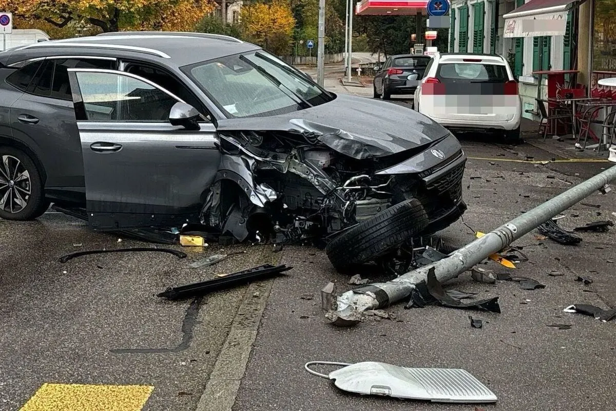 Schönenwerd SO – Betrunken und ohne Führerausweis verunfallt 
