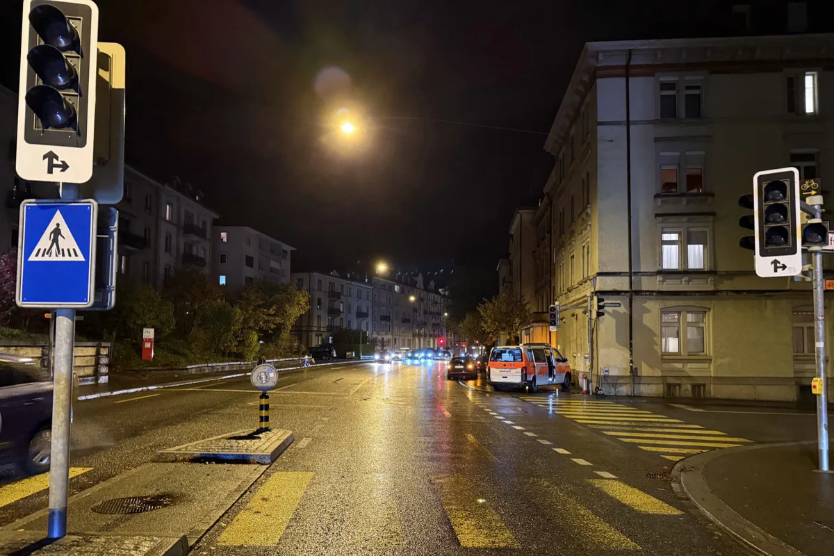 St. Gallen – Unfall nach Missachtung des Vortritts