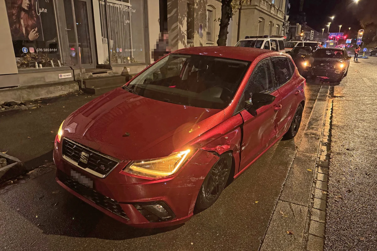 St. Gallen – Unfall nach Missachtung des Vortritts