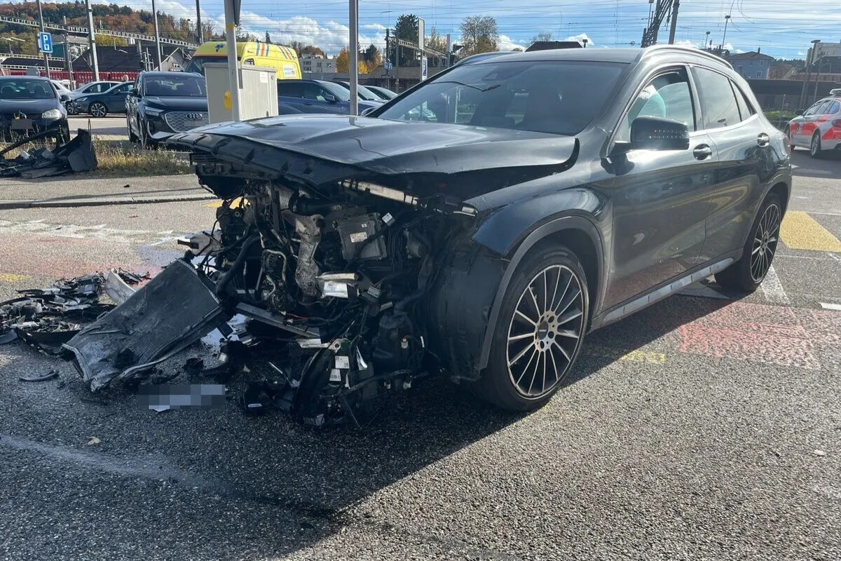 Solothurn – Unfall nach Rotlichtmissachtung