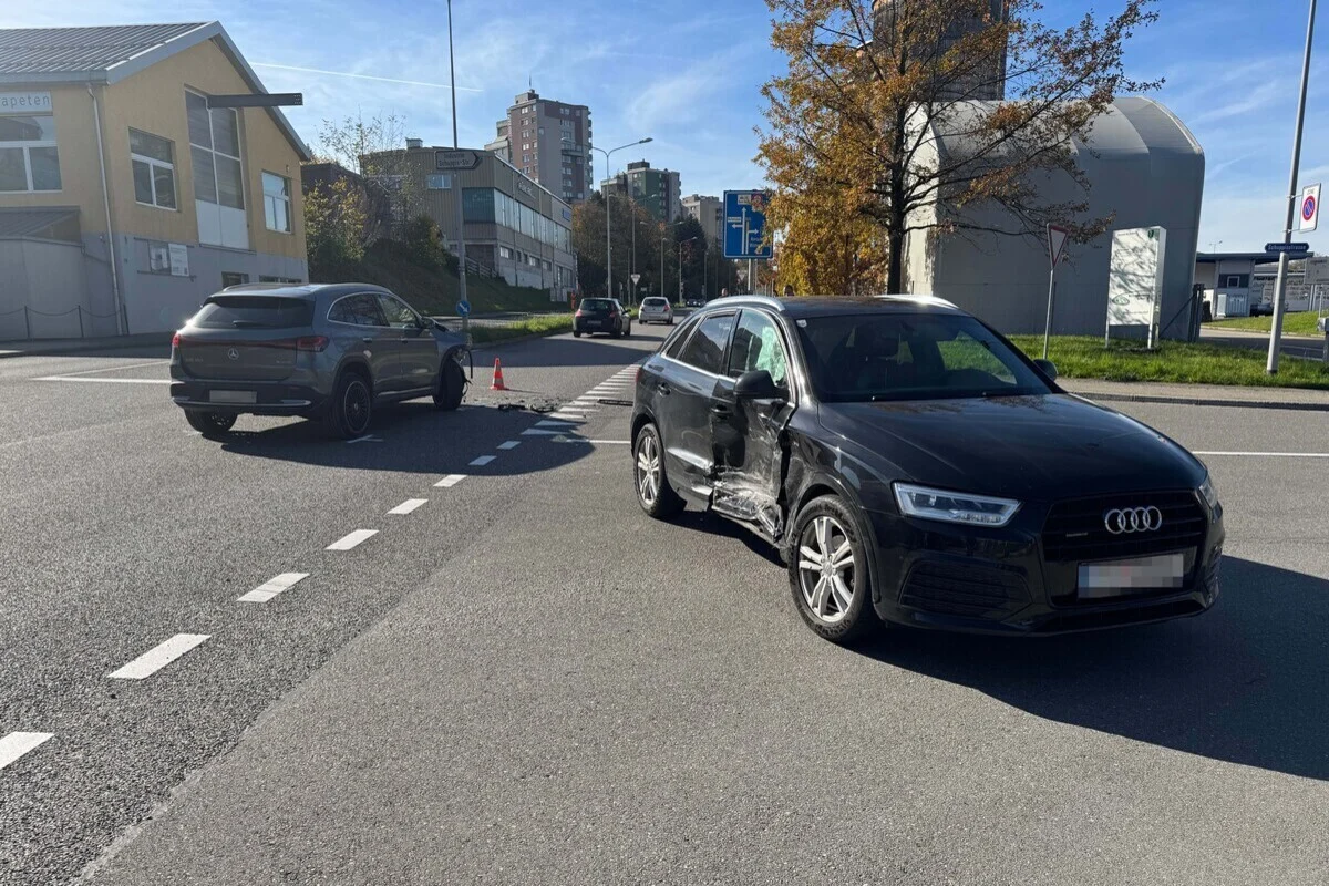 St.Gallen – Vortrittsfehler führt zu Unfall