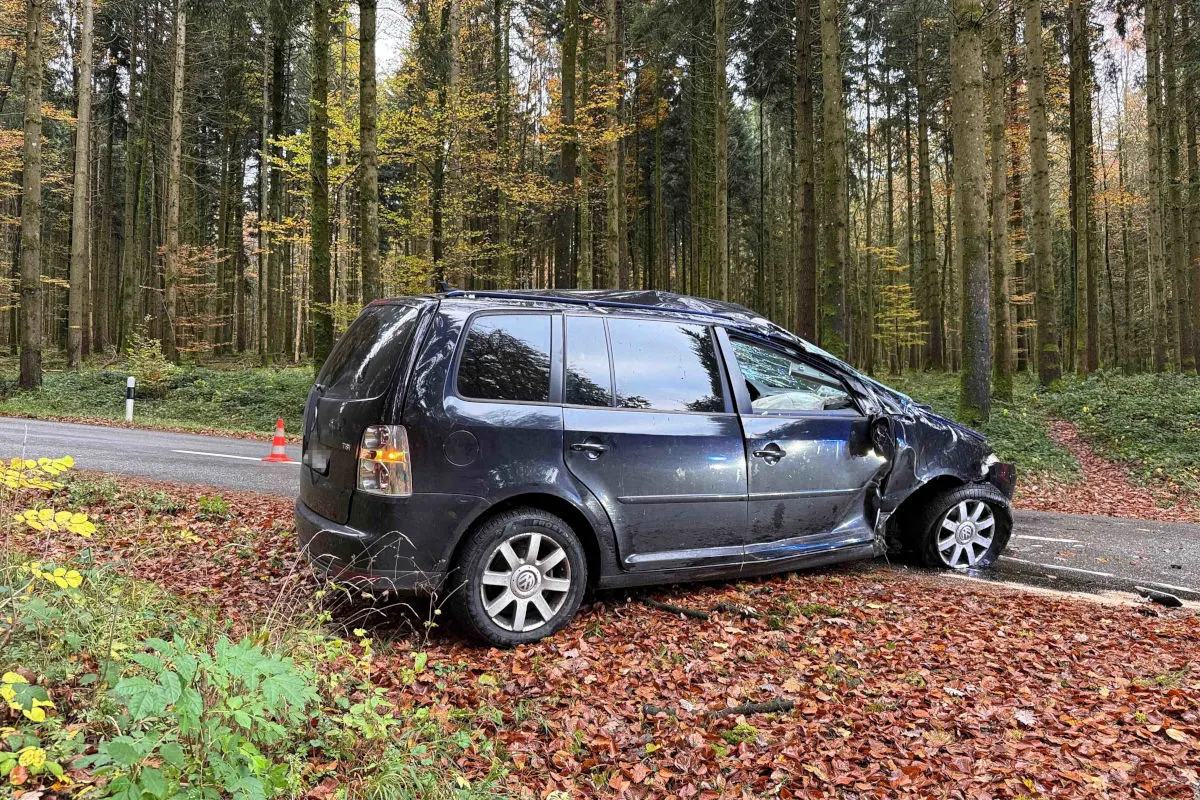 Unfall in Zofingen AG – Lenkerin prallt gegen Baum