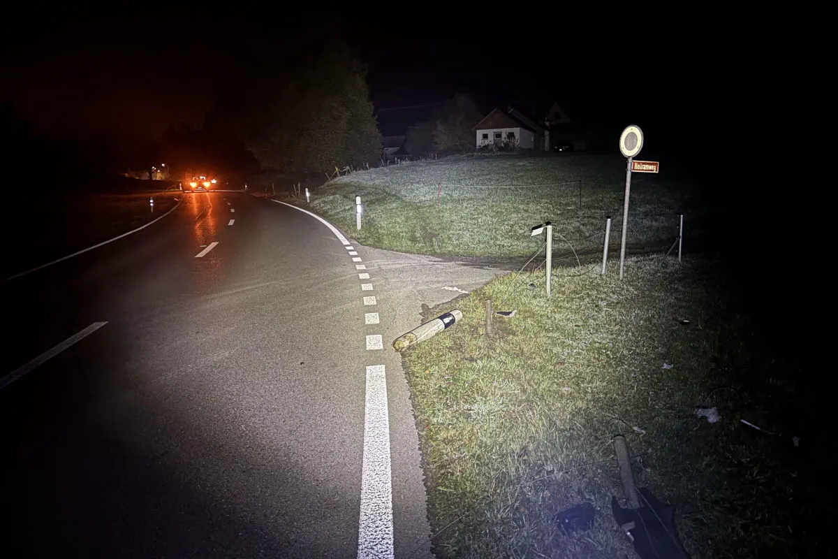 Wittenbach SG – Fahrunfähiger Automobilist verursacht Unfall 