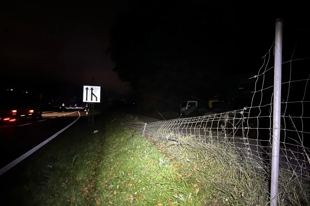A1 Hunzenschwil AG – Übermüdeter Lenker verursacht Unfall