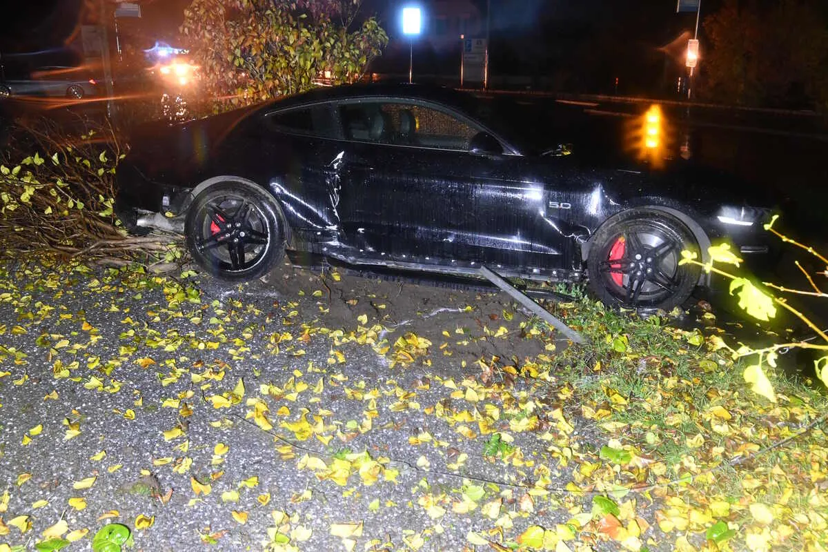 Tübach SG – Fahrunfähiger verursacht Unfall