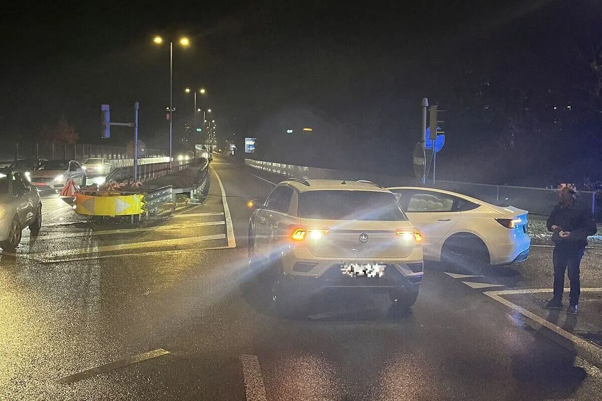 Muttenz BL – Unfall nach Rotlichtmissachtung