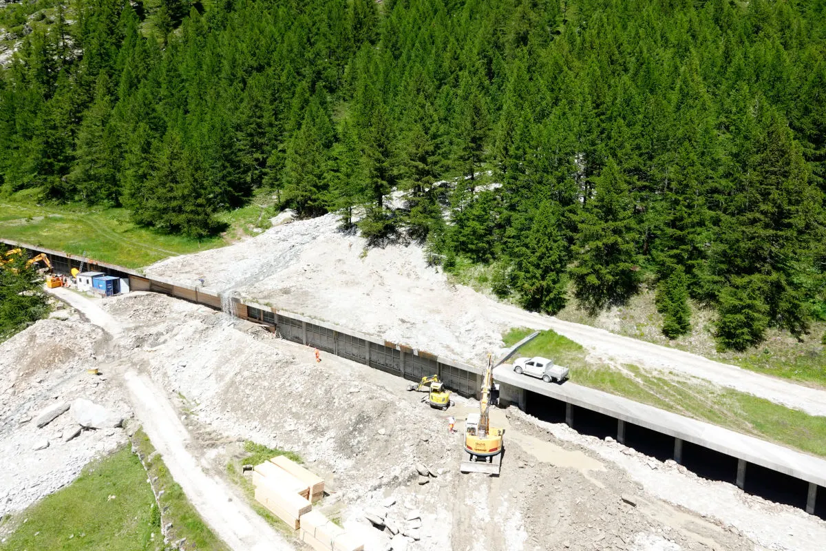 A9 Simplon VS – Schutzmassnahmen gegen Murengänge