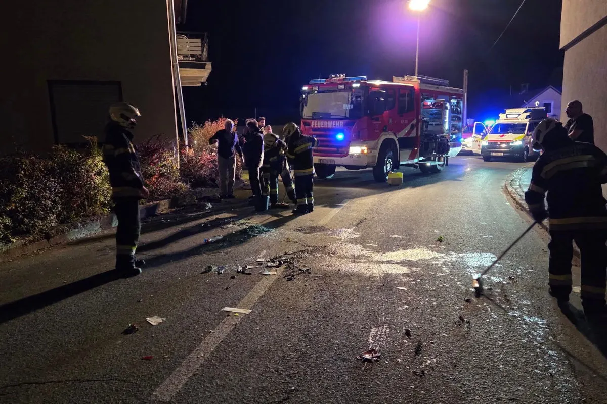 Ferlach K – Junge Frau bei Unfall verletzt