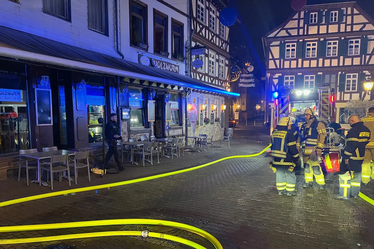 Bad Kreuznach RP – Nächtlicher Brand in Gaststätte